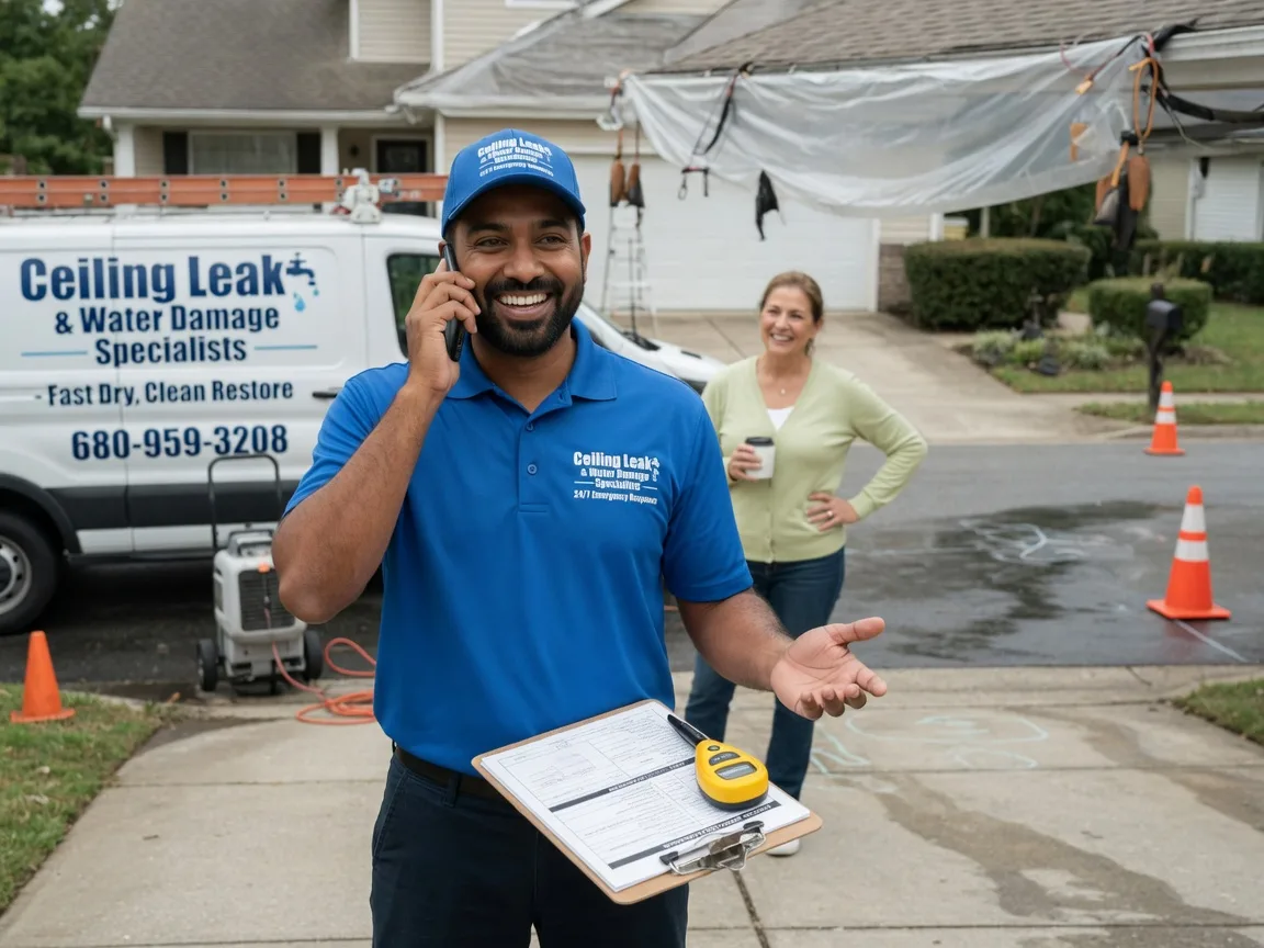 Ceiling Leak Cleanup Chincoteague Island, VA FAQs